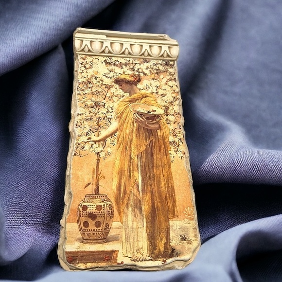 Lady of Blossoms Wall Plaque - Picture 8 of 10